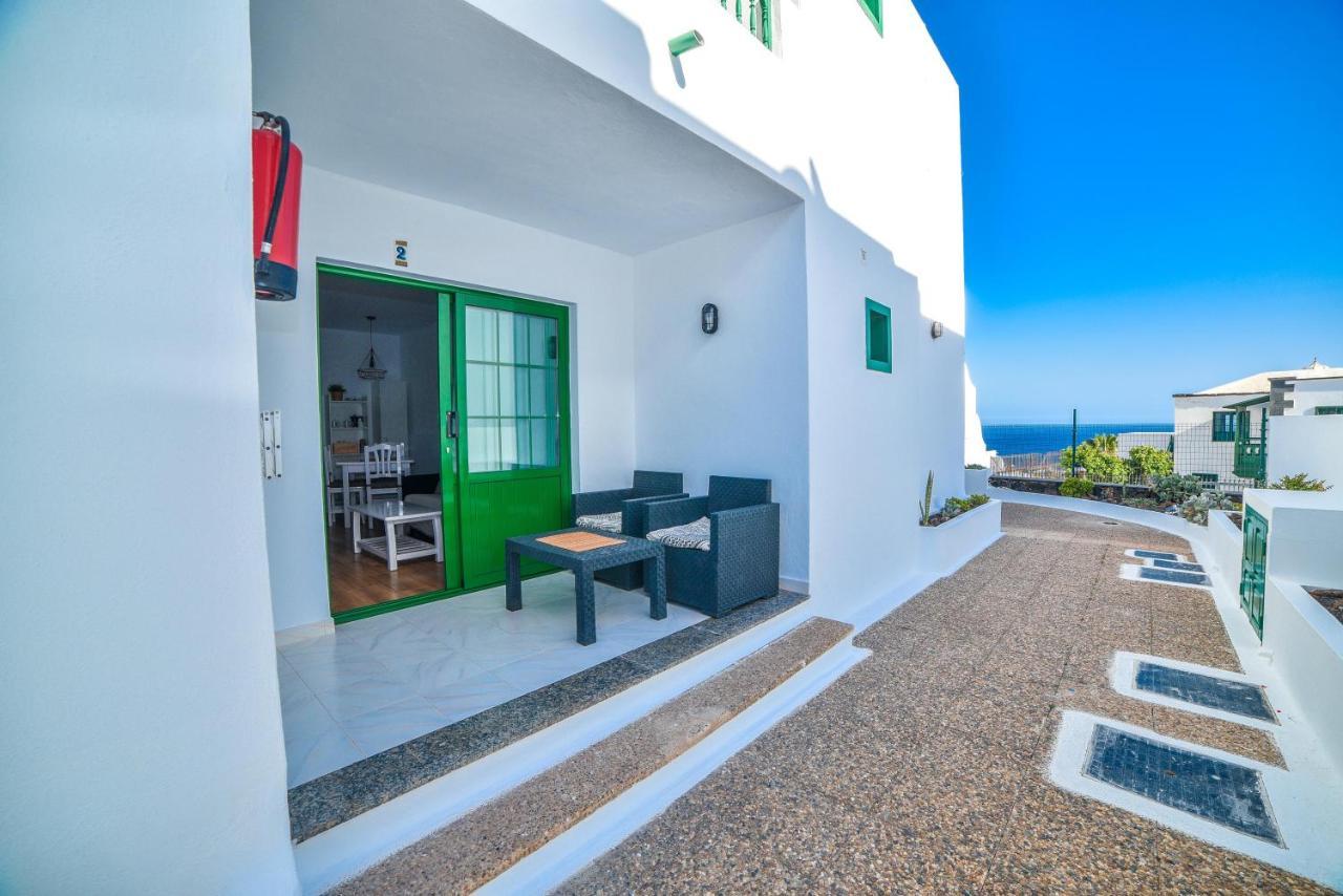 Precioso Apartamento Con Piscina Tías Extérieur photo